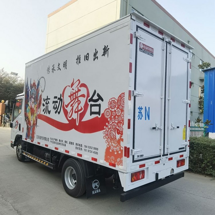 流动舞台车