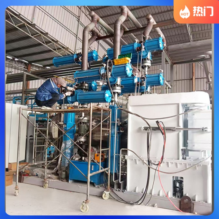 发泡釜安装现场