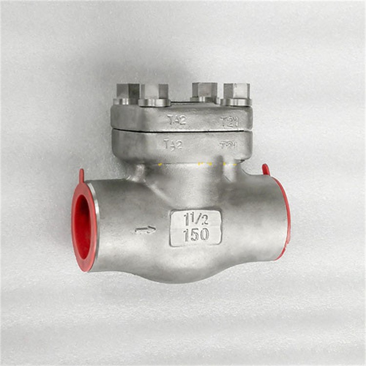 20号合金锻造旋启式止回阀焊接止回