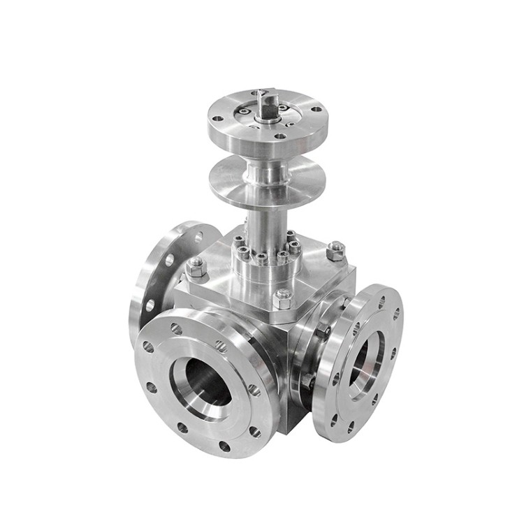 锻造低温不锈钢锻钢三通球阀