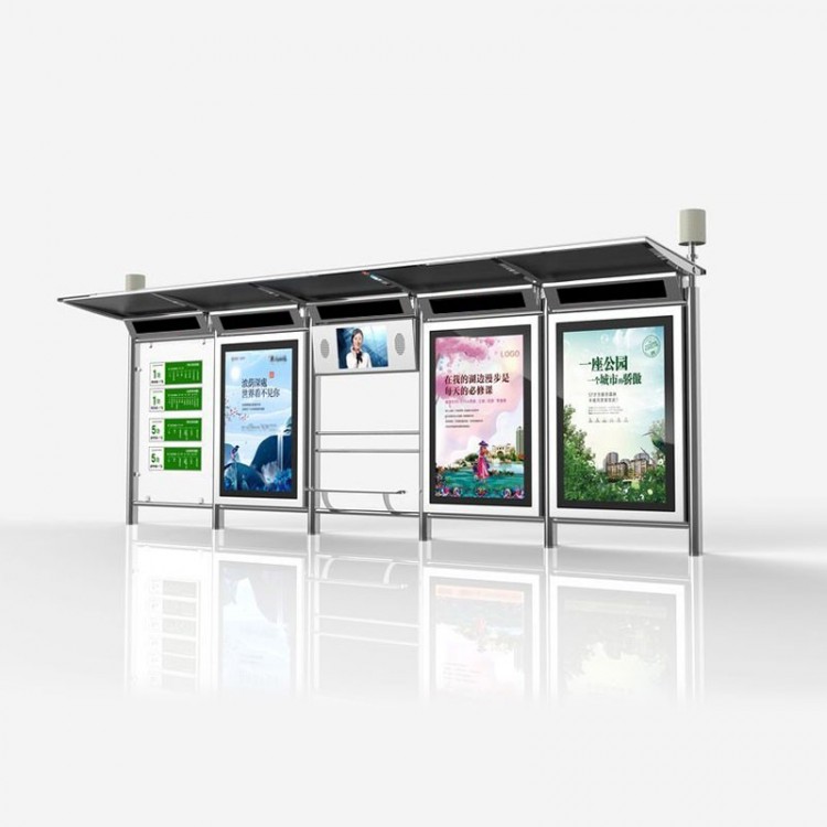 不锈钢候车亭