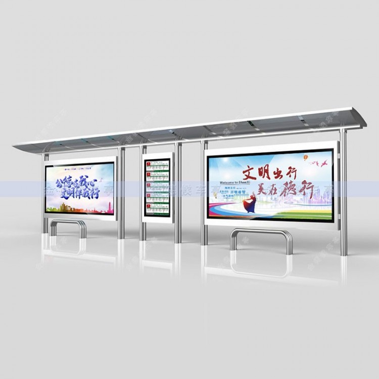 不锈钢候车亭BXGHCT-07