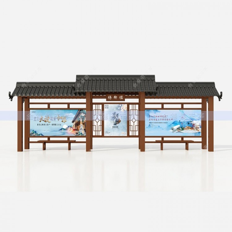 仿古候车亭FGHCT-17