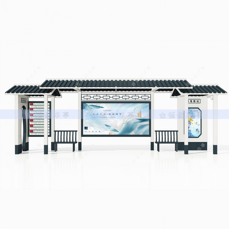 仿古候车亭FGHCT-18