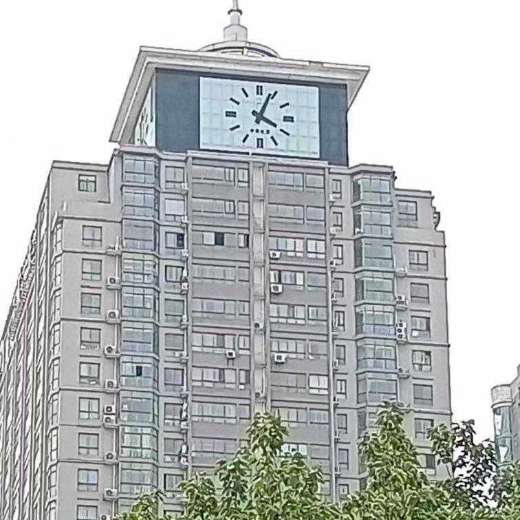 夹胶玻璃大钟 塔钟 全规格防水防尘系列 科信钟表规模定制