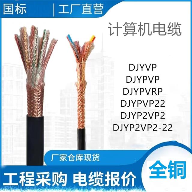 计算机电缆-ZC-DJYP2VP2-22计算机屏蔽电缆 阻燃计算机电缆