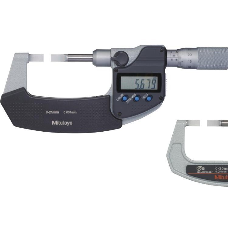 Mitutoyo's Straight-Acting Thin Blade Micrometer 422-412-20