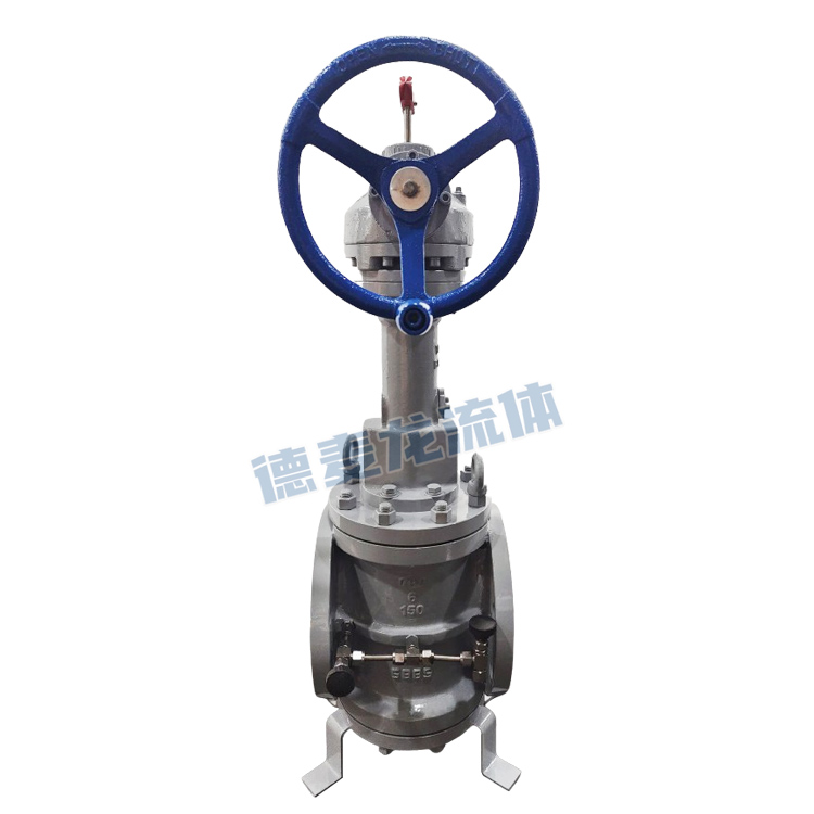 双密封导轨阀 伞齿轮将军阀