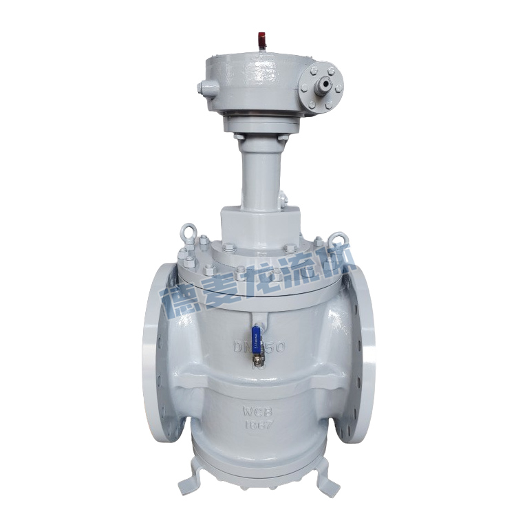 蜗轮双密封导轨阀 将军阀