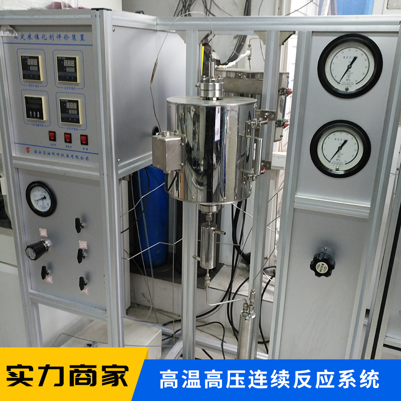 高温高压连续反应系统 石墨密封上下法兰式管式反应器 连续反