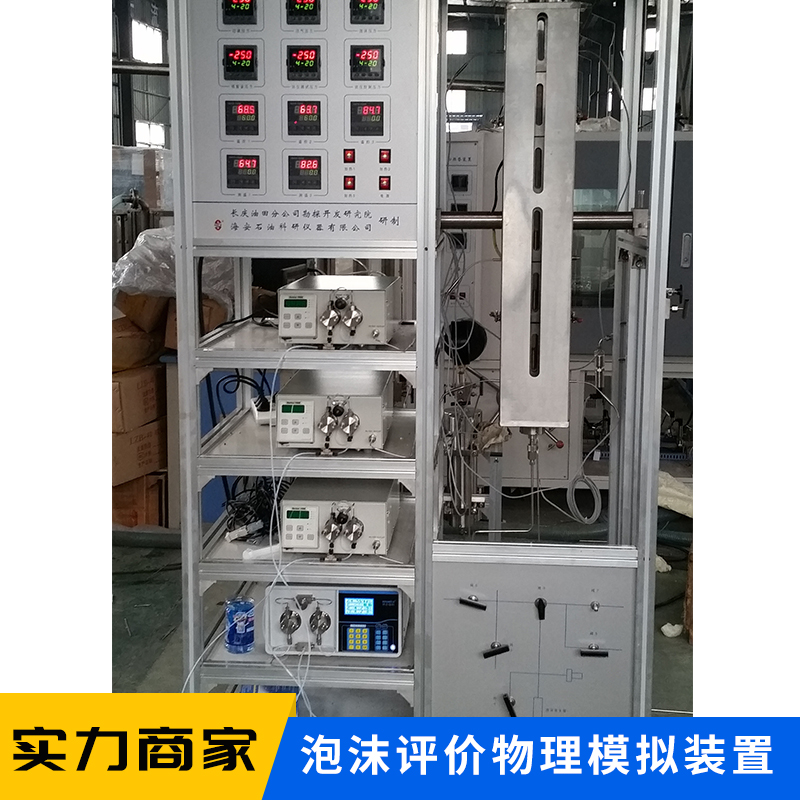 南京泡沫评价物理模拟装置@泡沫驱替多功能物理模拟实验装置厂