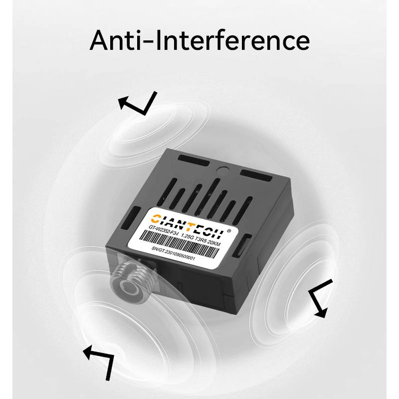 1.25G千兆单纤FC收发一体光模块 工业级-40~85度GT-W2352-F3-I千兆交换机专用 PECL电平 传输以太网信号
