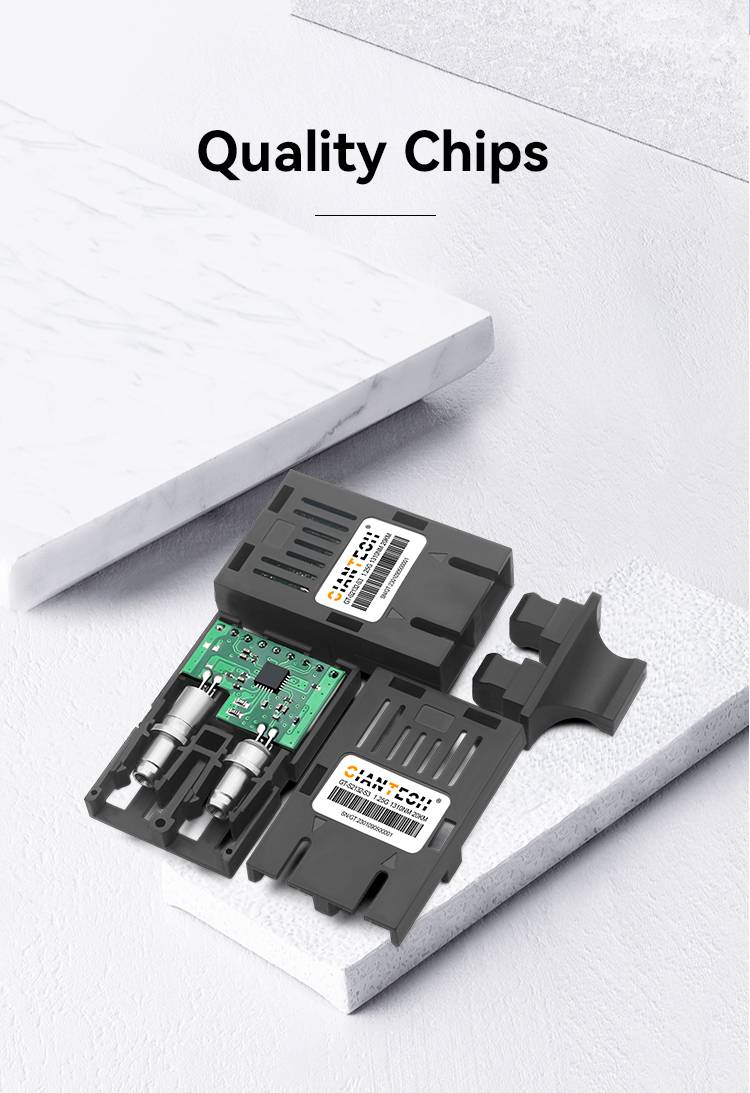 1*9光模块1.25G光模块GT-S2132收发一体光模块千兆交换机专用 PECL电平 传输以太网信号 工业级-40~85度光模块抗