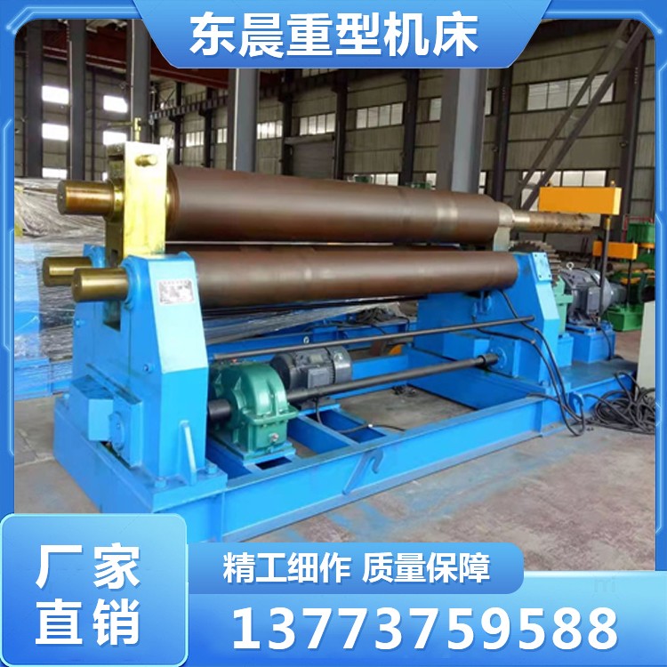 Three-roll mechanical coil rolling machine