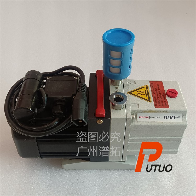 pfeiffer普发DUO2旋片泵返油处理-更换新泵油