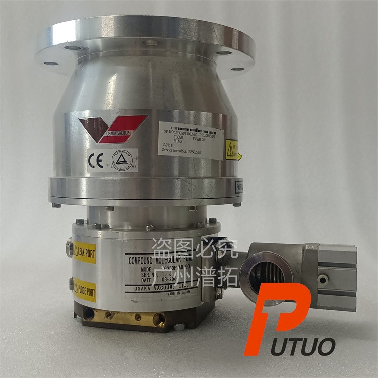 OSAKA大阪TG350FVAB-90涡轮分子泵轴承损坏维修
