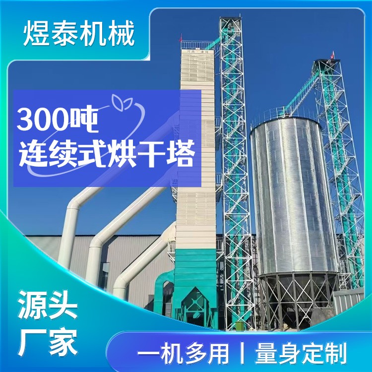 300吨连续式烘干塔 煜泰机械 自动控温 一机多用 环保节能