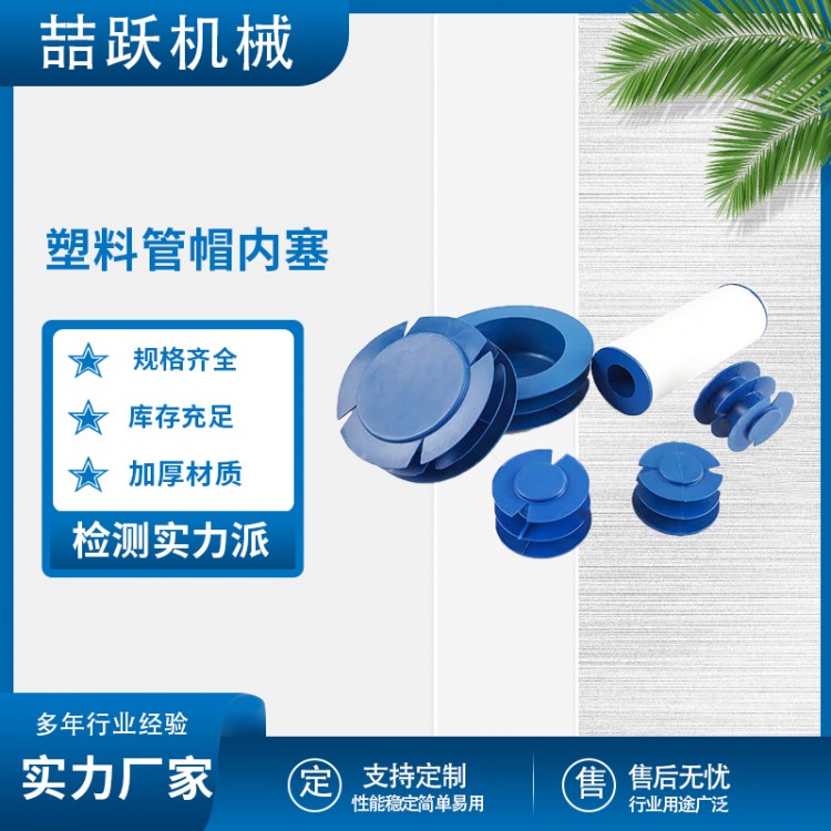 沧州喆跃机械配件 塑料管帽内塞 厂家