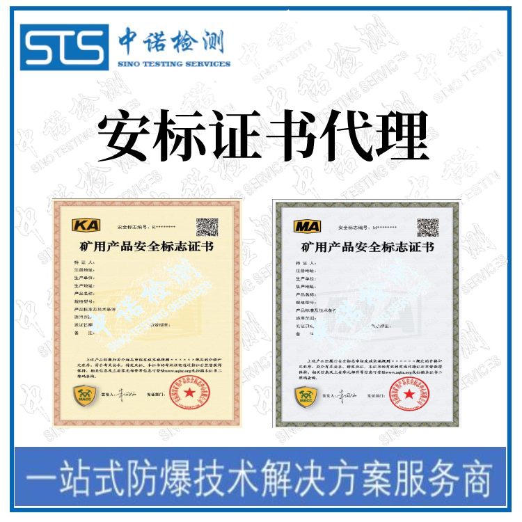 南宁煤安证书执行标准 深圳中诺检测