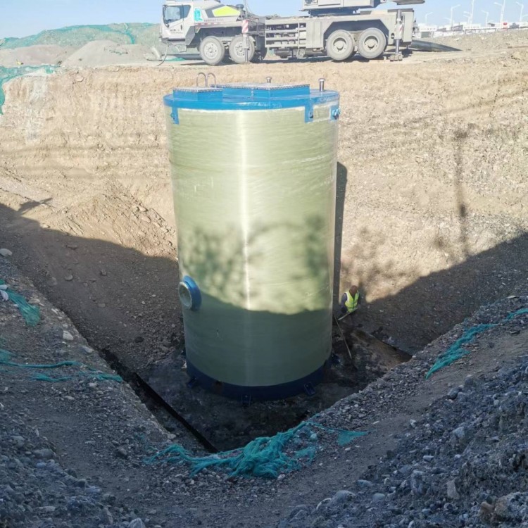 Glass-Fused-to-Steel Integrated Pump Station