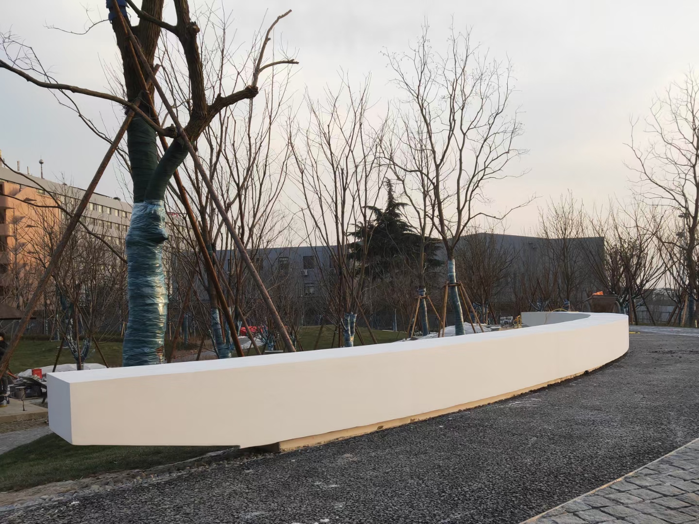 徐州现场浇筑定制异形泰科砼石坐凳 泰克石无机UHPC施工联系电话 徐州现场浇筑定制异形泰科砼石坐凳 泰克石无机UHPC施工联系电话