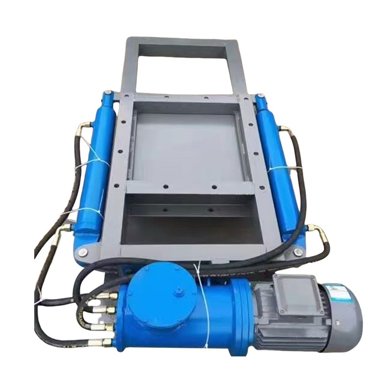 电液动平板闸门 电动插板阀 单双缸双驱动卸料