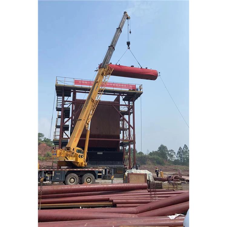 Huai Nan 40-ton biomass boiler, door-to-door installation