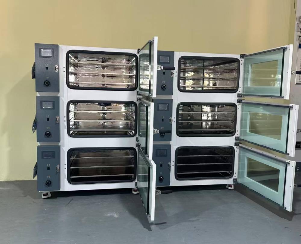 芯片真空存储箱 真空充氮储存柜 真空氮气柜 四箱真空防潮箱