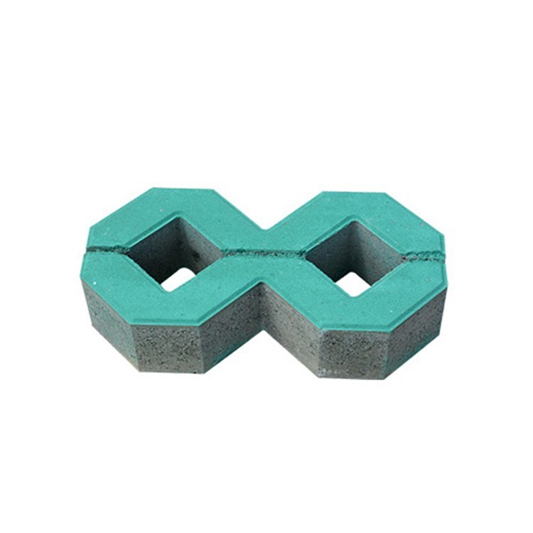 8-shaped grass paver