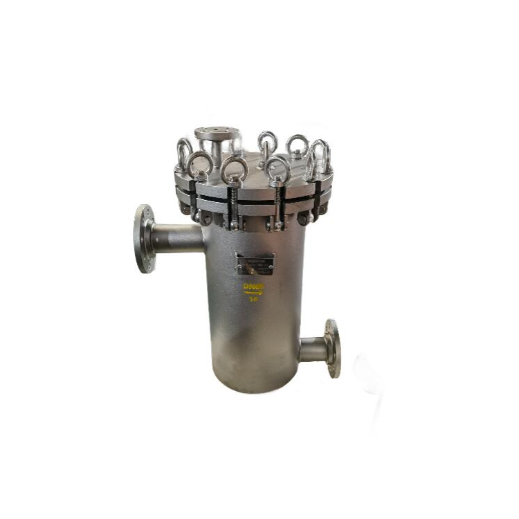 SRBIIIF type bottom basket filter with high and low inlet/outlet connections