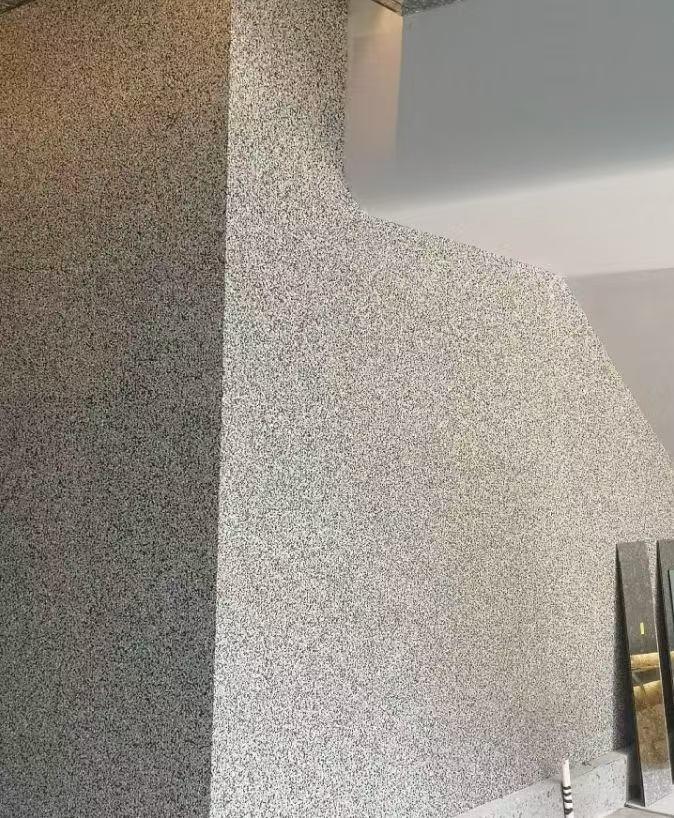 高铁站候车大厅水洗石路面专业施工队 水洗石树池花坛造型定制