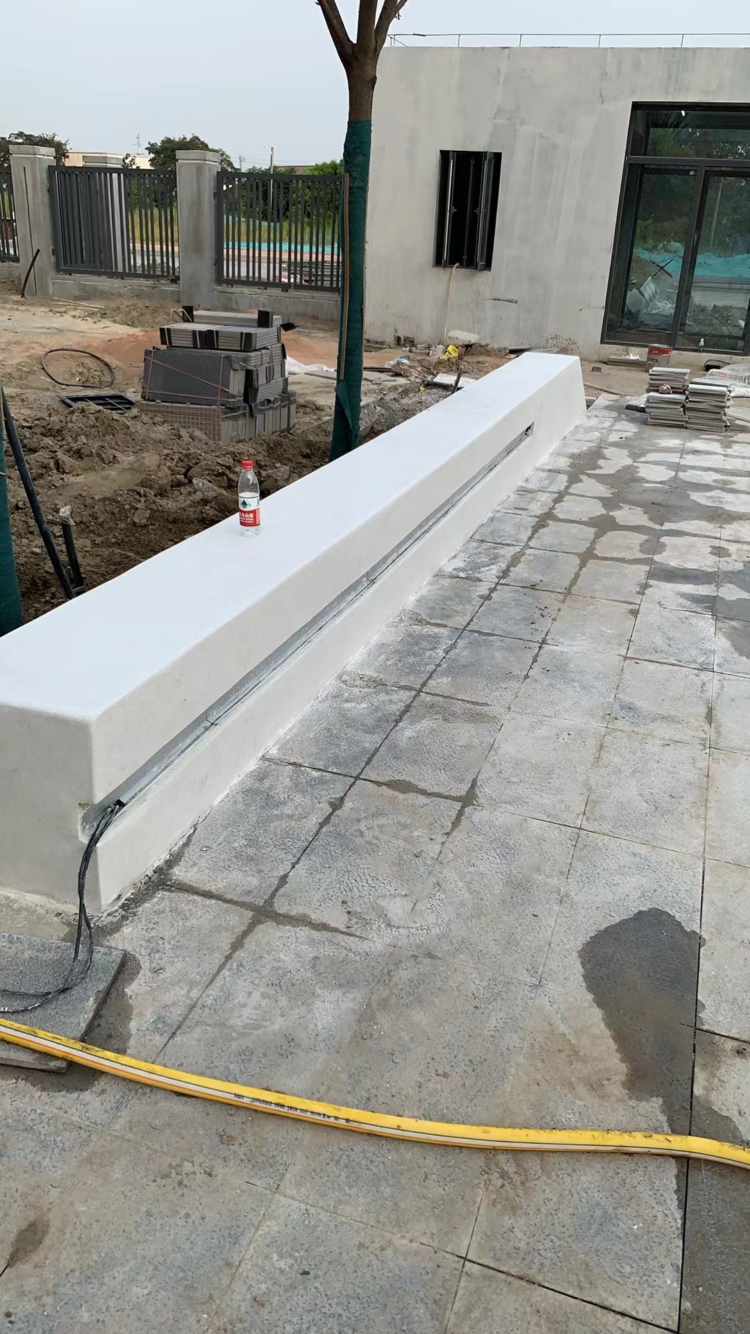 朔州景观园林真石丽泰科石树池坐凳创意设计及浇筑方法