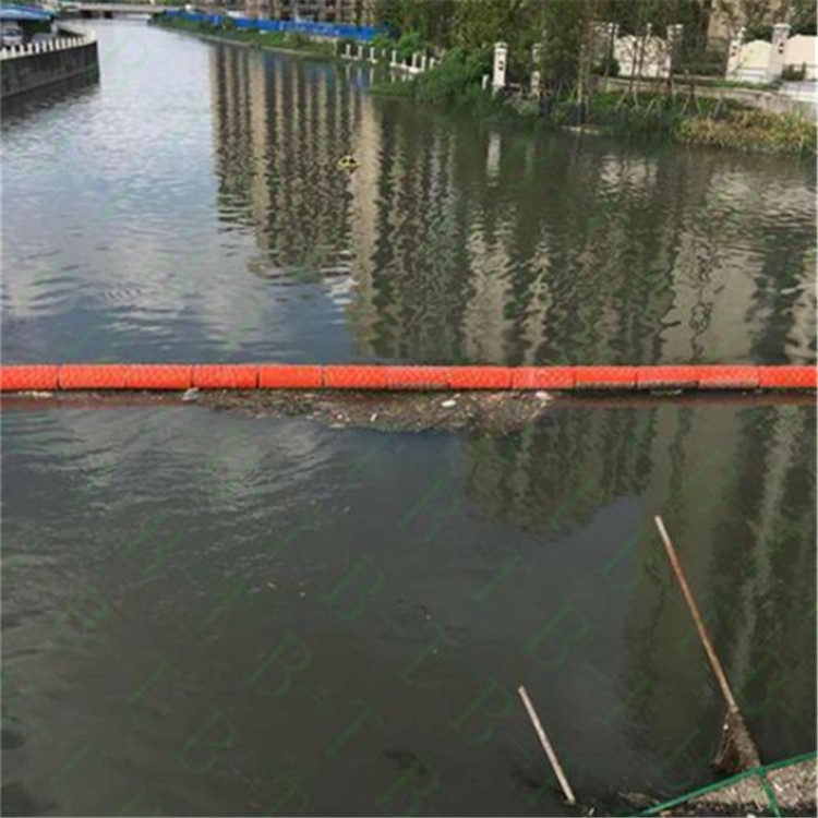 Hydroelectric Power Plant Floating Debris Barrier