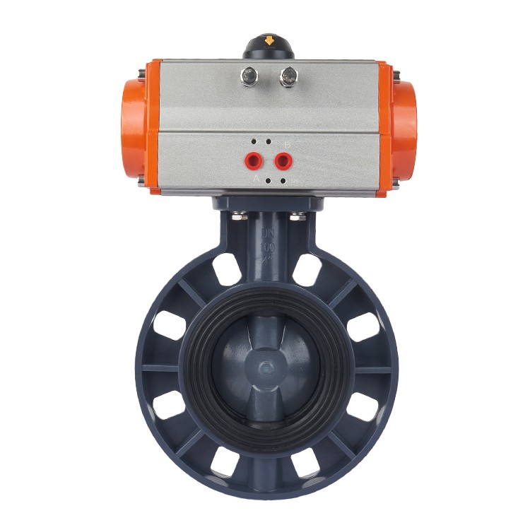 气动PVC蝶阀 D671X-10S