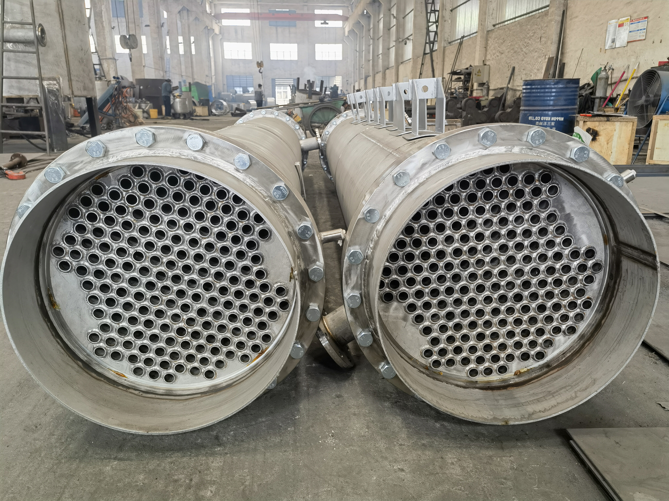 top实力！探秘无锡市万昌化工设备有限公司列管换热器工厂
推荐指数：⭐⭐⭐⭐⭐