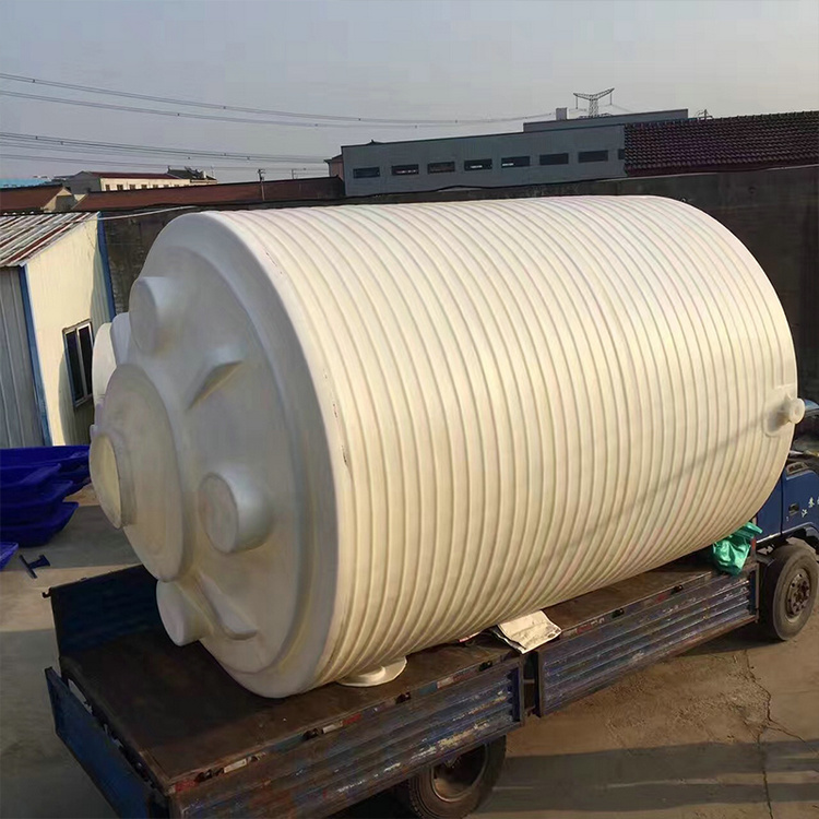 老河口20吨工地储水罐 牛筋加厚防腐储罐 塑料水塔 PE水箱