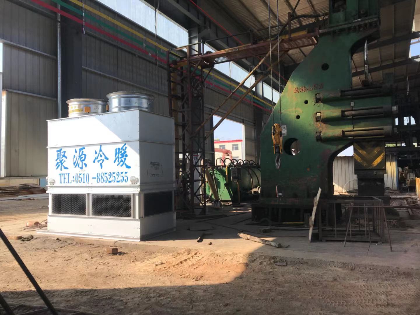 无锡聚源冷暖科技方形闭式冷却塔应用