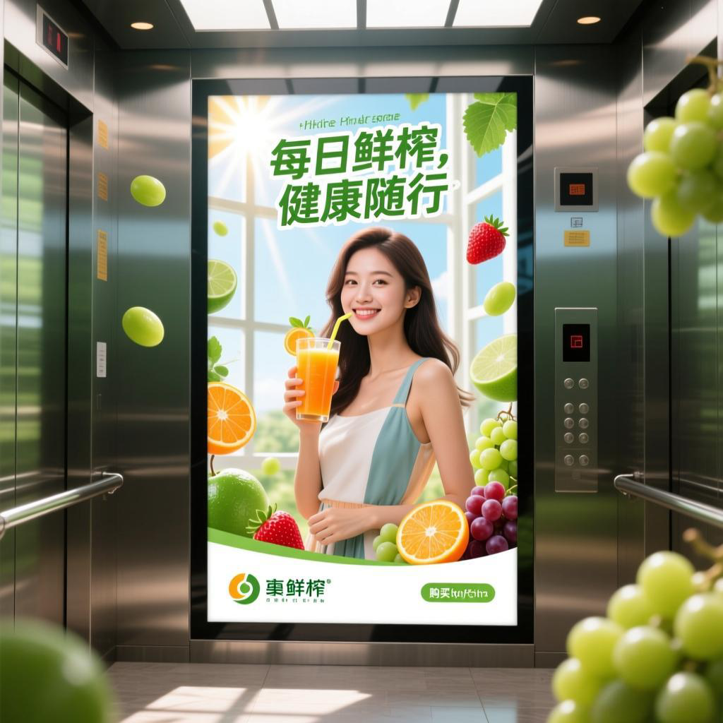 视动传媒电梯广告场景