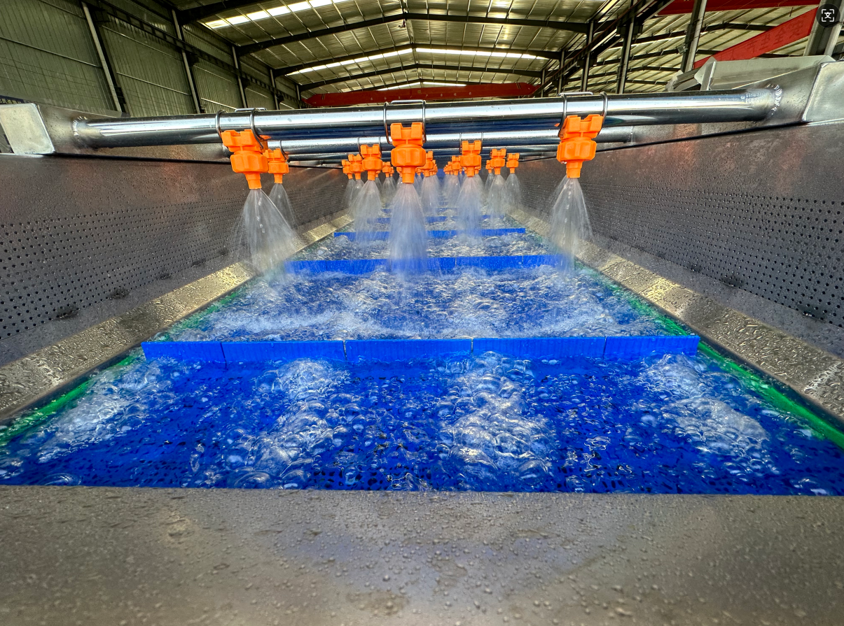 食品气泡清洗机定做厂家哪家好？山东皓铭食品机械是您的优质之选