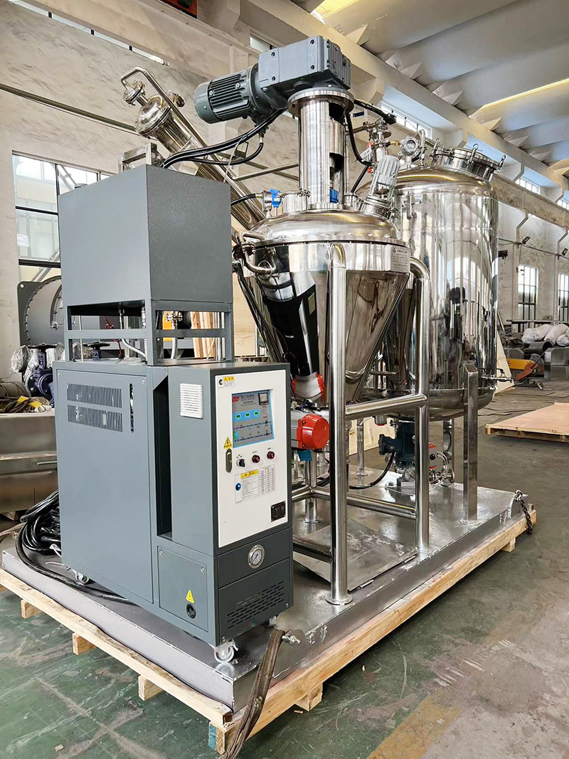 单锥螺带锥形真空干燥机细节