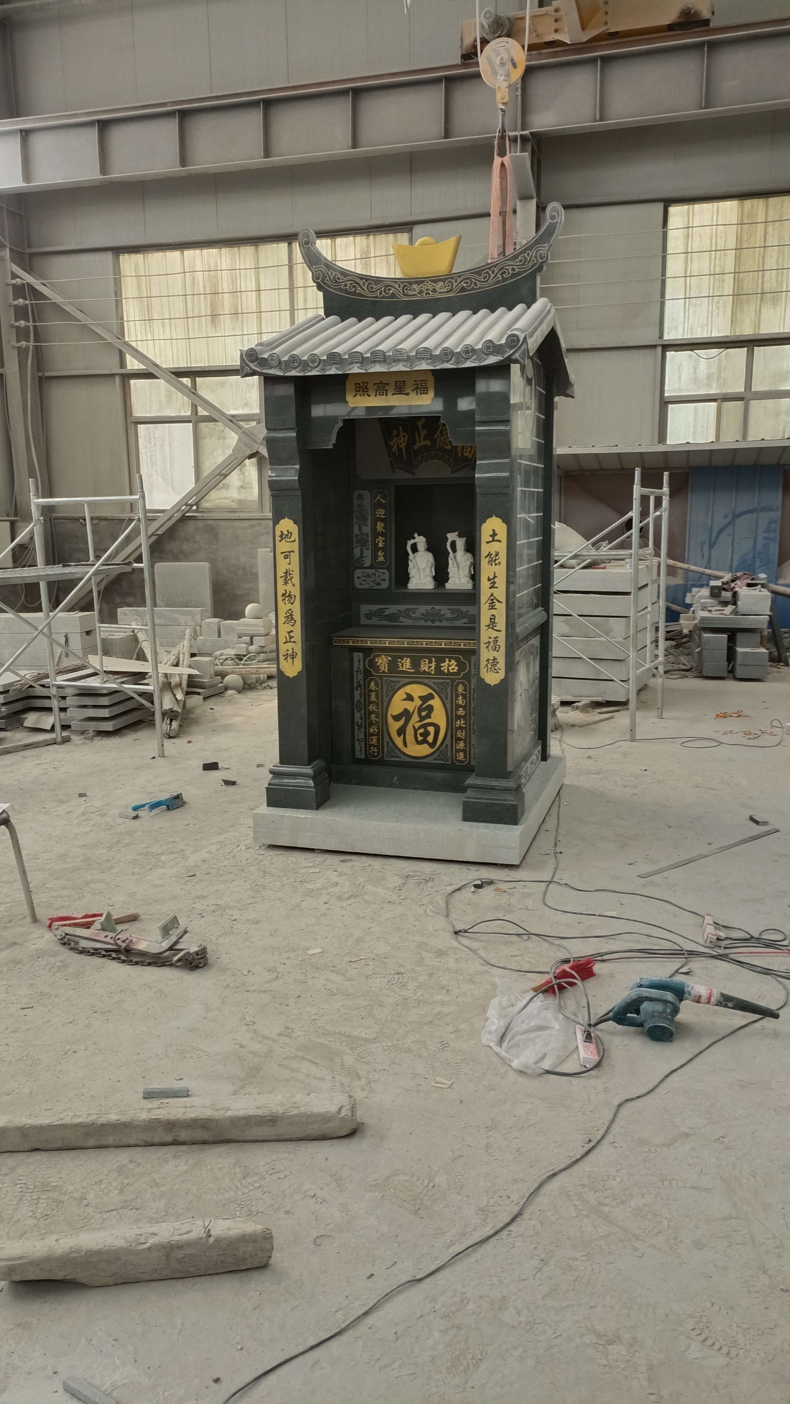 石雕墓碑楼厂商曲阳县双福园林雕塑有限公司介绍