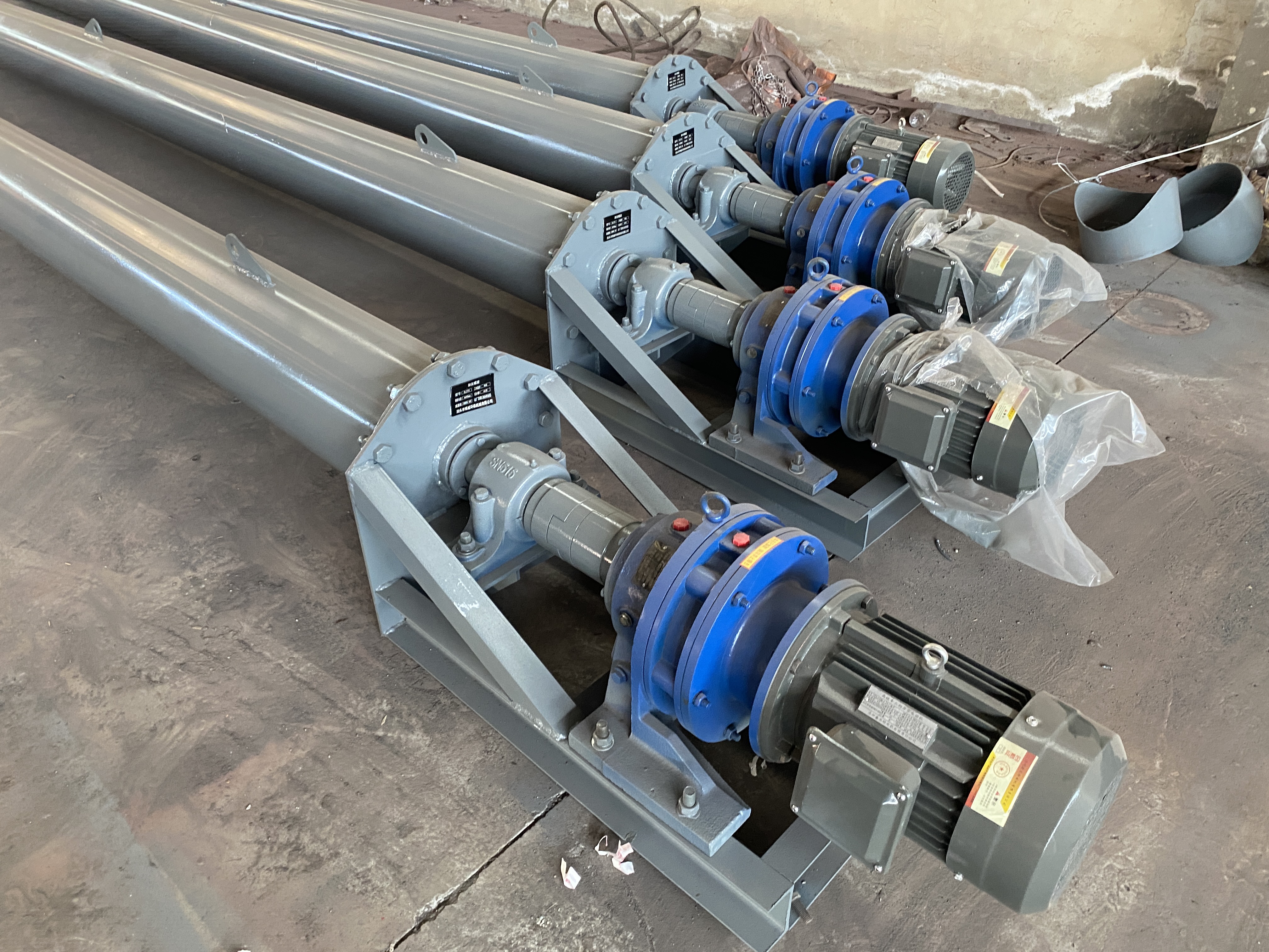 碳钢螺旋输送机应用场景