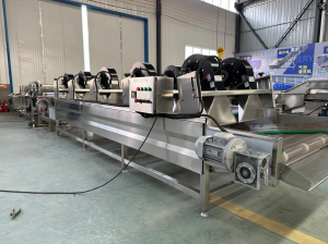 葡萄气泡清洗机厂商推荐：山东皓铭食品机械有限公司