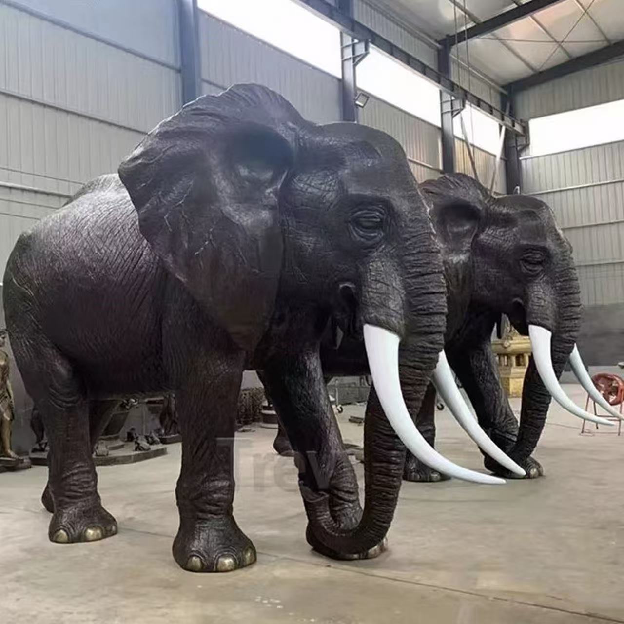 动物铜雕作品2