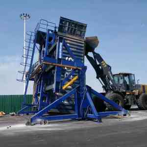 集装箱翻箱机厂家哪家好？山东金贯通用机械值得信赖