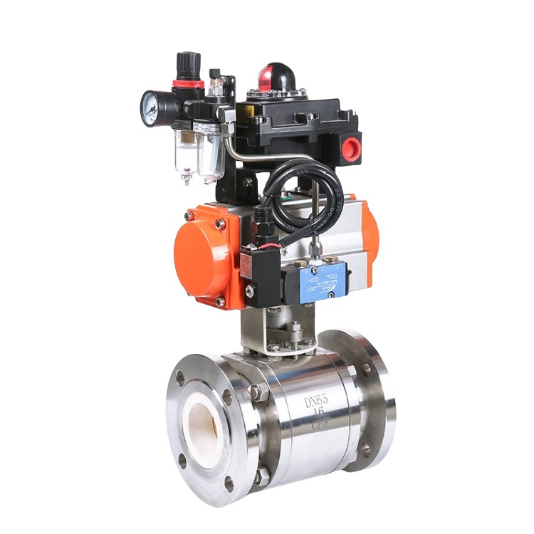 气动锻钢陶瓷球阀