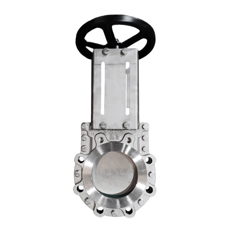 手动双向密封刀型闸阀 不锈钢矿浆阀