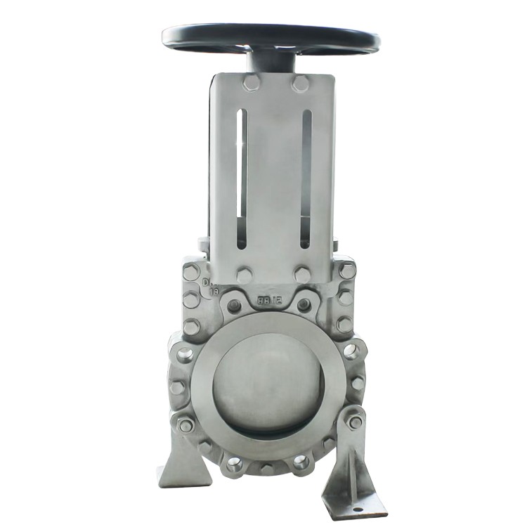 手动高性能刀闸阀 不锈钢双向密封刀型闸阀