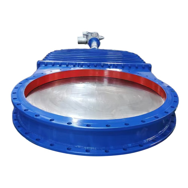 大口径电动暗杆刀型闸阀