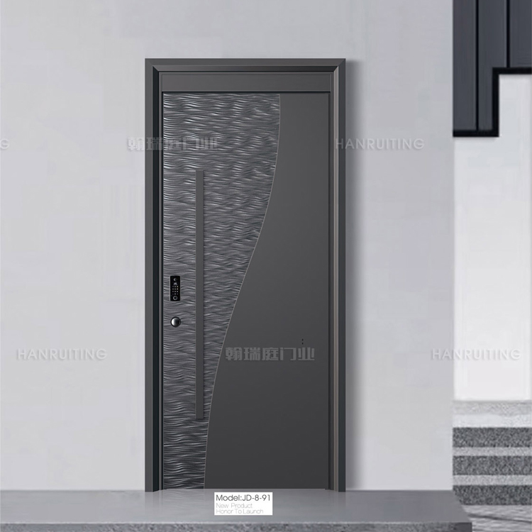 福建泉州翰瑞庭门业精雕铸铝入户门展示